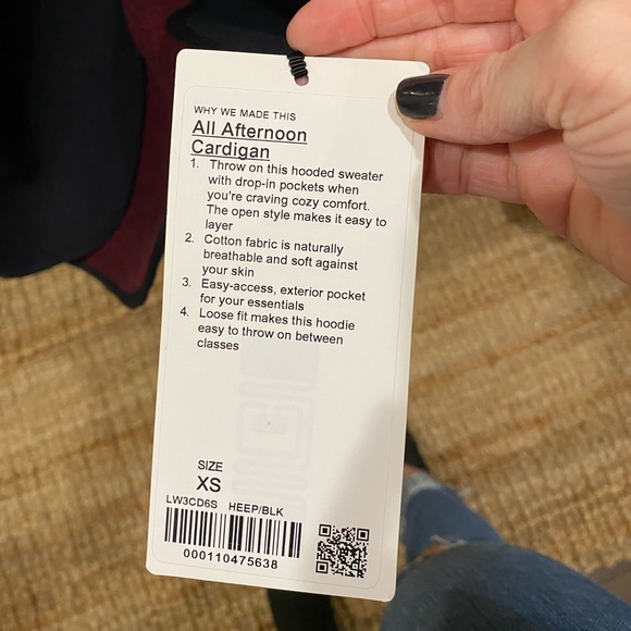 all afternoon cardigan lululemon